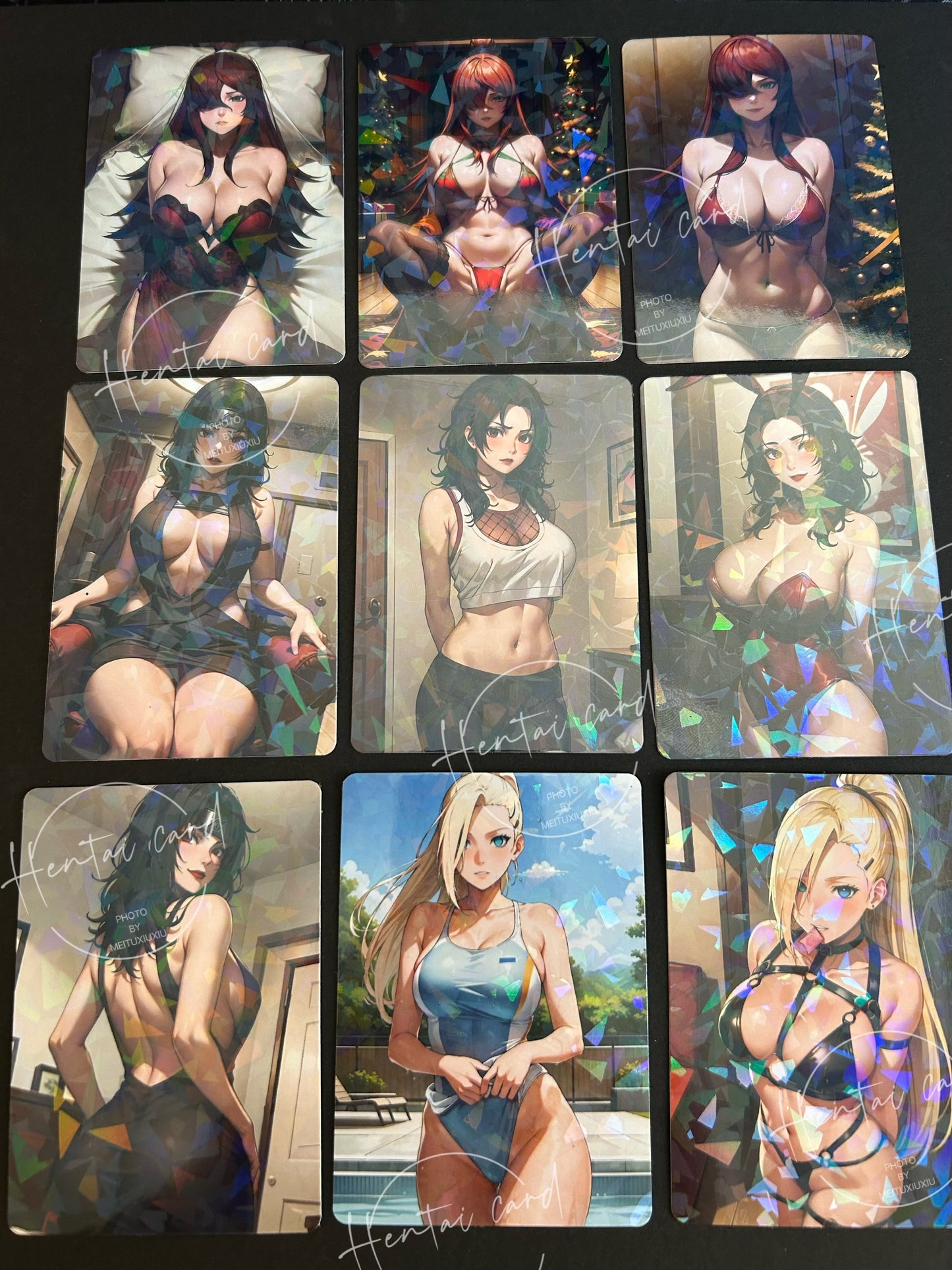Naruto FOIL Hentai Mature Sexy Card Lot 9(HY-13)