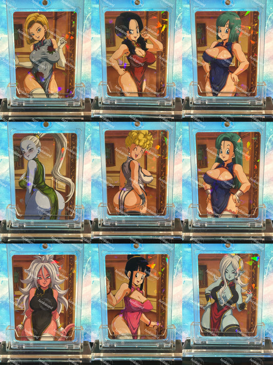 Dragon Ball Hentai Mature Bikini Sexy Goddess Waifu Anime Doujin Card LOT 9 LZ02