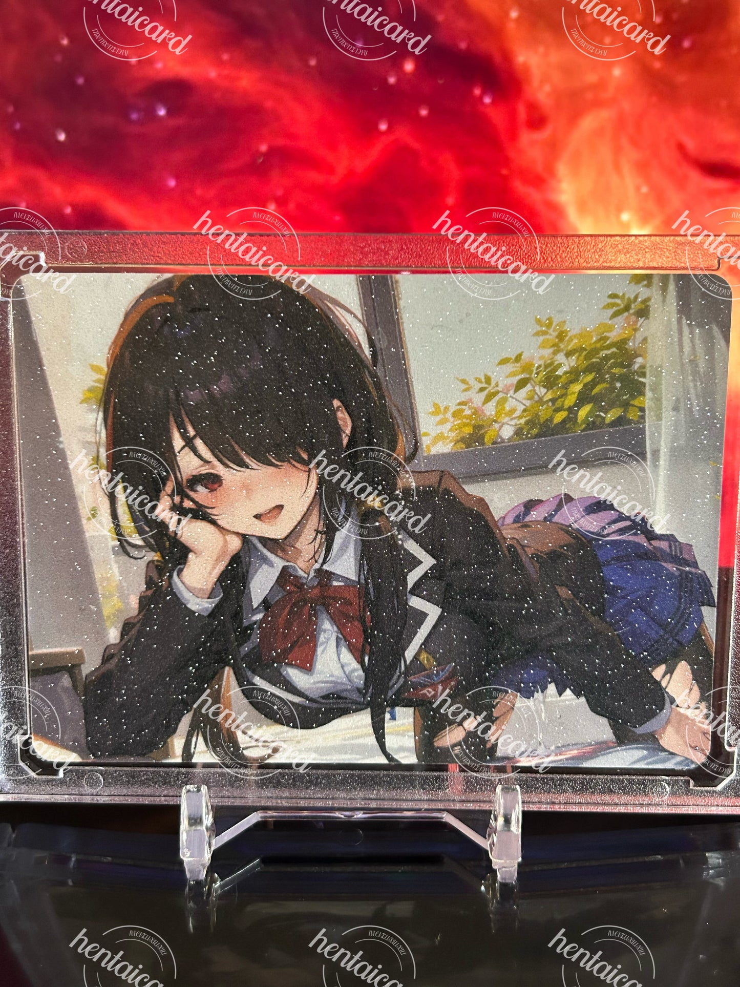 DATE A LIVE Tokisaki Kurumi Hentai Mature Sexy Waifu Anime Doujin Card LOT9