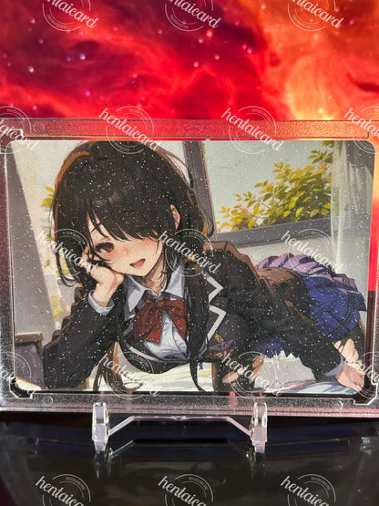 DATE A LIVE Tokisaki Kurumi Hentai Mature Sexy Waifu Anime Doujin Card LOT9