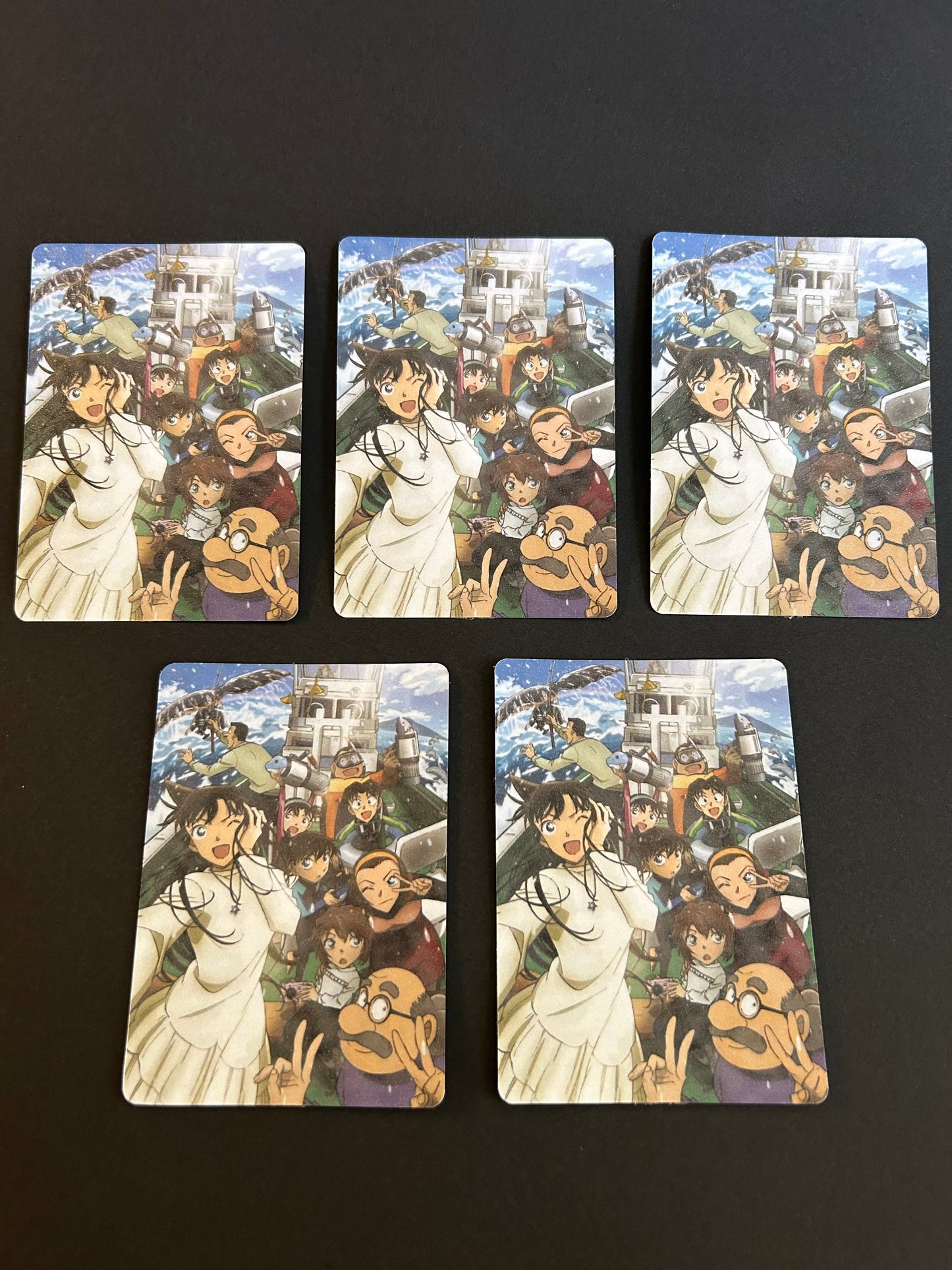 Detective Conan Hentai Sexy Waifu Anime Doujin Card 5pcs（MZTKN-01）