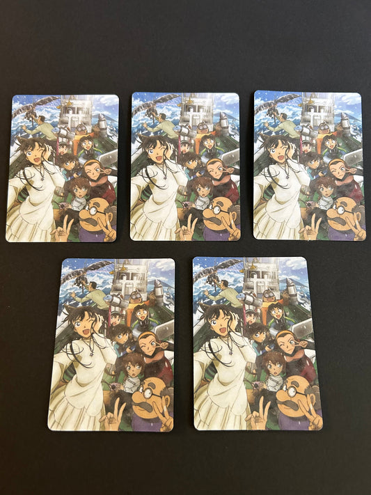 Detective Conan Hentai Sexy Waifu Anime Doujin Card 5pcs（MZTKN-01）