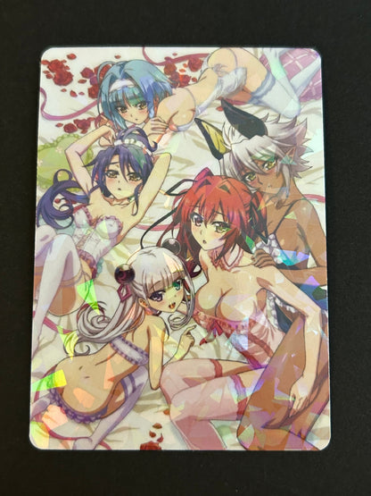 The Testament of Sister New Devil Hentai Sexy Waifu Anime Doujin Card 9pcs（XM-01）