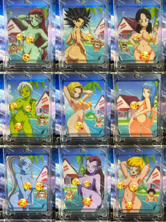 Dragon Ball Hentai Mature Bikini Sexy Doujin Card LOT 18 LZ01